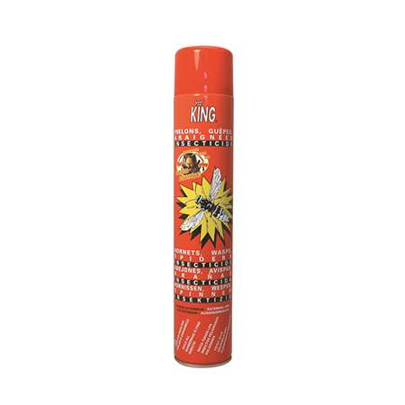 Image de AÉRO INSECTICIDE FRELONS GUEPES ARAIGNEES 750ml (king)