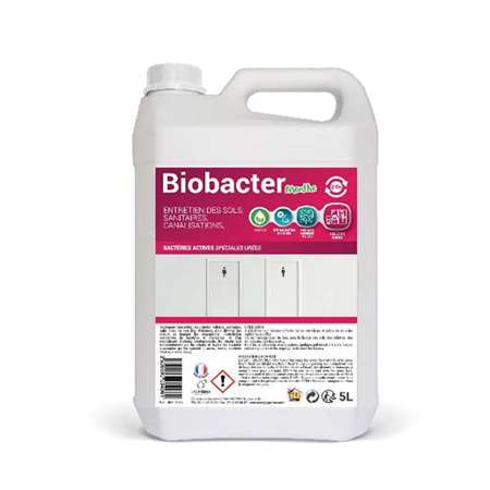 Image de BIOBACTER MENTHE 5L - Nettoyant sanitaire destructeur odeurs
