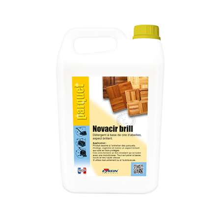Image de NOVACIR BRILL 5L - Détergent à la cire d'abeilles, brillant