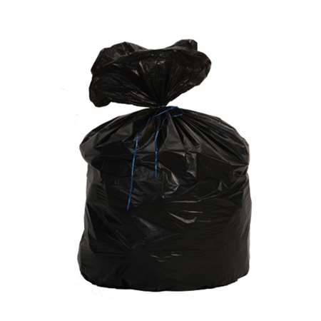 Image de SAC POUBELLE 100 Litres NOIR ECO L/C BD PAR 100 (40µ)