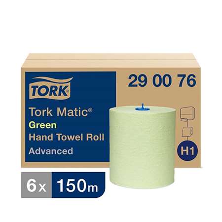 Image de ESSUIE MAINS RLX ADVANCED 150M VERT PAR 6 (Mandrin bleu) H1