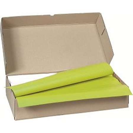 Image de NAPPE KIWI 80x80 PAPIER GAUFRÉ - PAR 250 (vif)