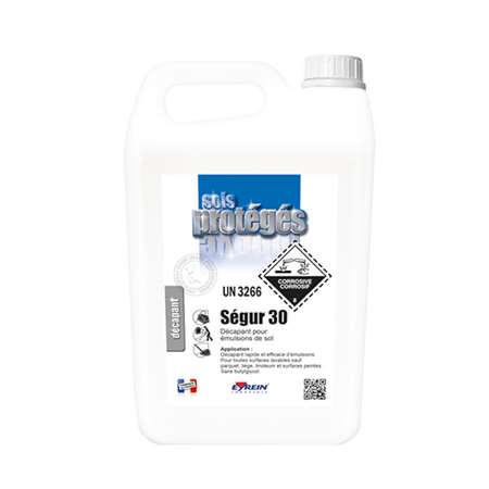 Image de SEGUR 30 5L - Décapant pour émulsions de sol