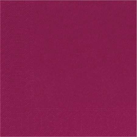 Image de SERVIETTE FRAMBOISE 39x39 2 PLIS OUATE PAR 1800 (vif)