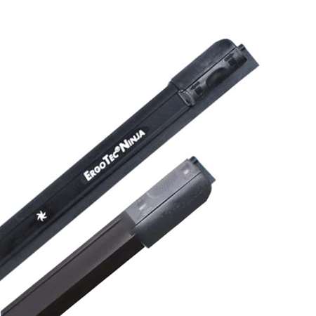 Image de BARRETTE NINJA 35CM ALUMINIUM ERGOTEC + CAOUTCHOUC SOFT