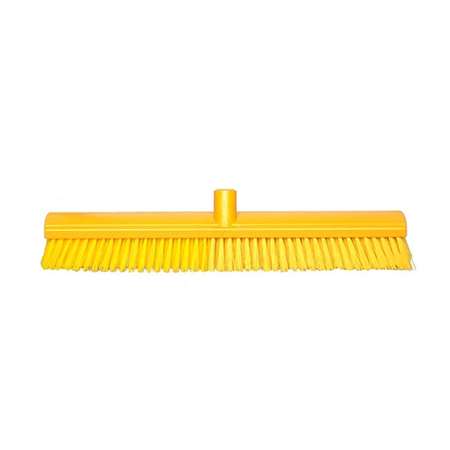Image de BALAI SOUPLE JAUNE 60CM ALIMENTAIRE DP INCLINEE