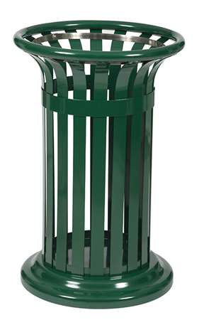 Image de POUBELLE A POSER 60L TULIPE VERT MOUSSE