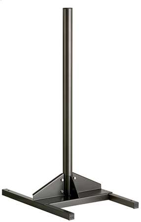 Image de POTEAU SUR PIEDS POUR COLLECTEUR GRIS MANGANESE COLLEC