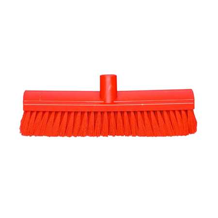 Image de BALAI SOUPLE ROUGE 38CM ALIMENTAIRE DP INCLINEE