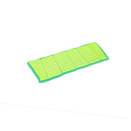 Image de MINI MOP BANDEAU VITRE MICRO VERTE VELCRO 12x30CM DELTA