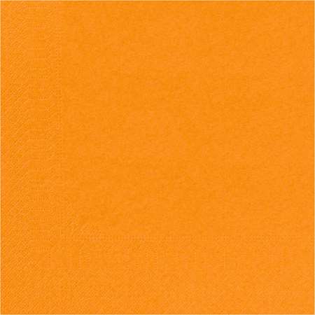 Image de SERVIETTE MANDARINE 33x33 2 PLIS OUATE PAR 1200 (vif)