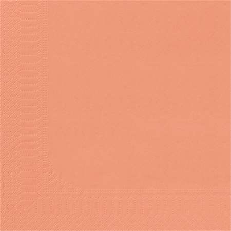 SERVIETTE ABRICOT 39x39 2 PLIS OUATE PAR 1800 (pastel)