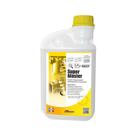 Image de SUPER BLASTER 1L DOS - Super dégraissant désinfectant mouss.