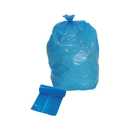 Image de SAC POUBELLE 110 Litres BLEU ECO BD PAR 200 (40µ)
