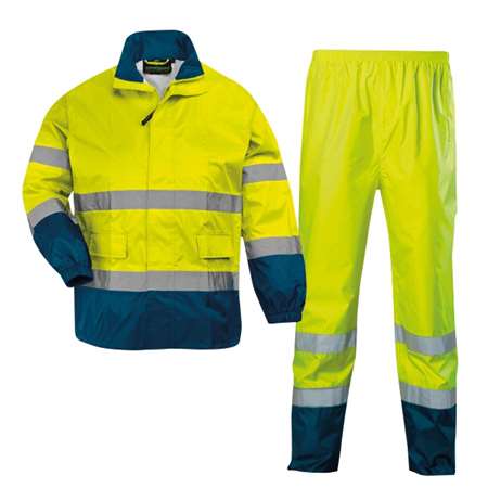 Image de ENSEMBLE DE PLUIE FLUO T/XXL