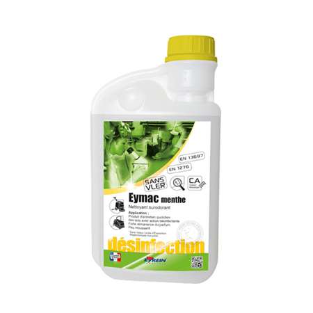 Image de EYMAC MENTHE 1L DOS - Nettoyant désinfectant surodorant