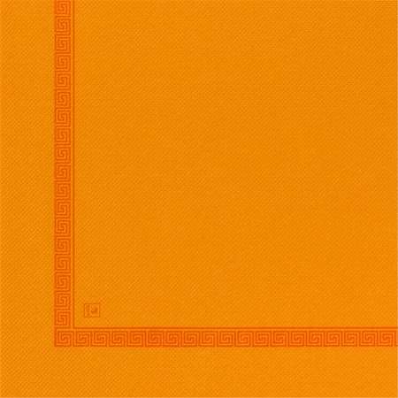 Image de SERVIETTE MANDARINE OLYMPIA 38x38 CÉLI-OUATE PAR 900 (vif)
