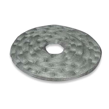 Image de DISQUE LAINE D'ACIER INOX TRESSE UNITE Ø 432mm (Marbre)
