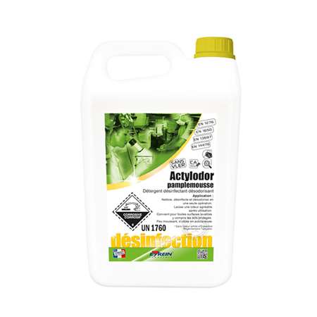 Image de ACTYLODOR PAMPLEMOUSSE 5L - Détergent désinfectant désodo.