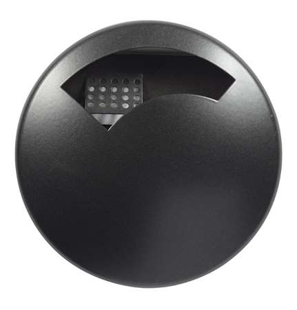 Image de CENDRIER MURAL ROND 0,5L GRIS MANGANESE DISCO