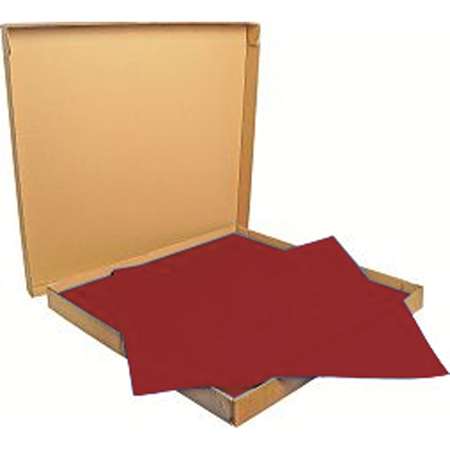 Image de NAPPE BORDEAUX 70x70 PAPIER GAUFRÉ - PAR 500 (vif)