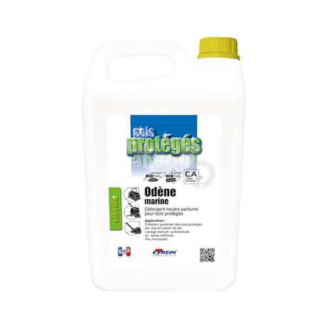 Image de ODENE MARINE 5L - Détergent neutre parfumé sols protégés