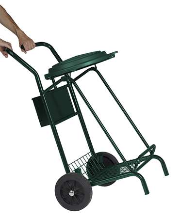 Image de CHARIOT DE VOIRIE 110L VERT MOUSSE MOBISAC
