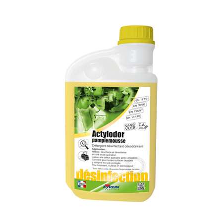 Image de ACTYLODOR PAMPLEMOUSSE 1LD - Détergent désinfecant désodo.