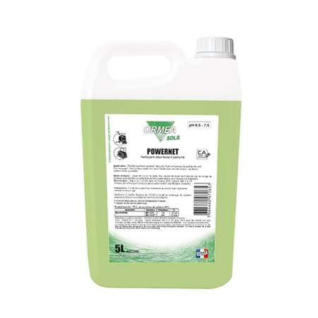 Image de POWERNET 5L - Nettoyant désinfectant parfumé vide-ordures