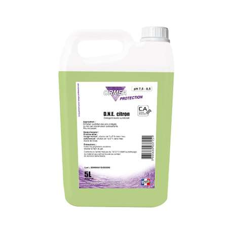 Image de DNE CITRON VERT 5L - Détergent neutre surodrorant (Orméa)