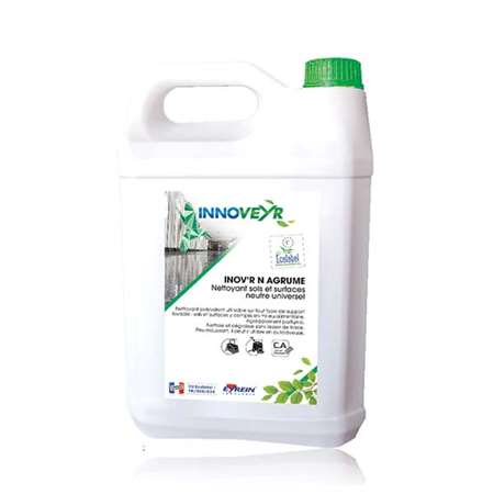 Image de INOV'R N AGRUME 5L - Nettoyant sols/surfaces neutre