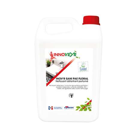 Image de INOV'R SANI PAE FLORAL 5L - Nettoyant détartrant parfumé