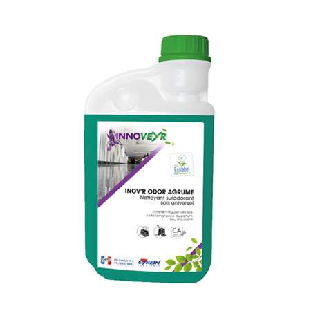 Image de INOV'R ODOR AGRUME 1LD - Nettoyant surodorant sol neutre