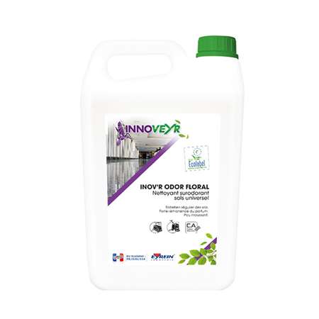 Image de INOV'R ODOR FLORAL 5L - Nettoyant surodorant sol neutre