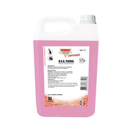 Image de DSA FLORAL 5L - Nettoyant détartrant sanitaire (Orméa)