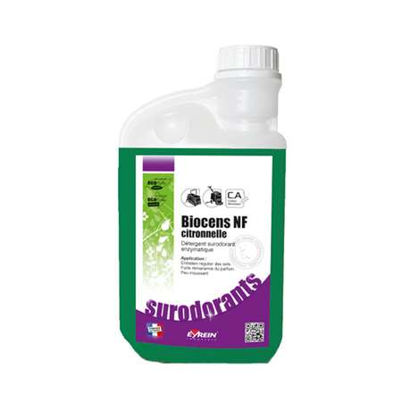 Image de BIOCENS NF CITRONNELLE 1L DOS - Détergent surodorant enzymat