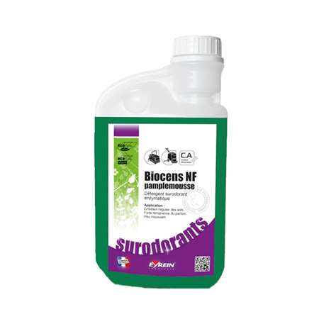 Image de BIOCENS NF PAMPLEMOUSSE 1L DOS - Détergent surodorant enzym.