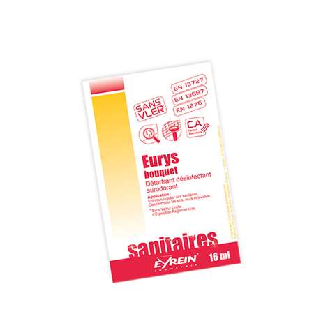 Image de EURYS BOUQUET x250 DOS - Détartrant désinfectant surodorant