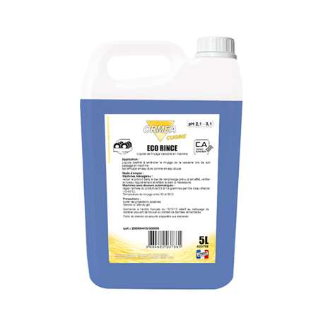 Image de ECO RINCE 5L - Liquide rinçage vaisselle en machine (Orméa)