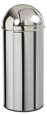 Image de POUBELLE A TRAPPE 45L INOX PUSH