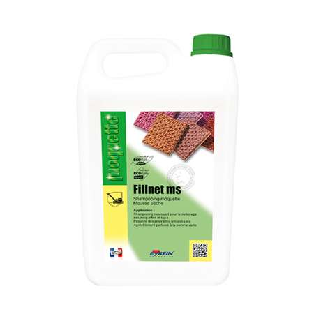 FILLNET MS 5L - Shampooing moquette mousse sèche