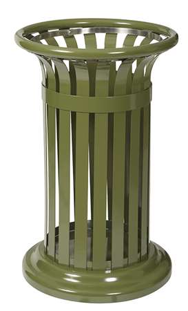Image de POUBELLE A POSER 60L TULIPE VERT OLIVE