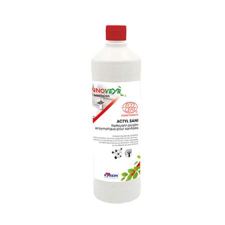 ACTYL SANI 1L - Nettoyant alcalin enzymatique sanitaire
