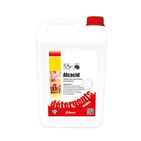 ALCACID 5L - Détartrant spécifique alimentaire