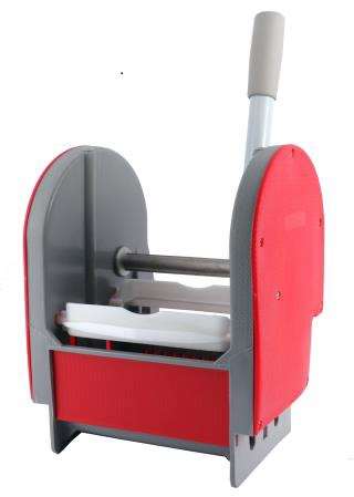 Image de PRESSE A MACHOIRES PLASTIQUE ROUGE GRIS