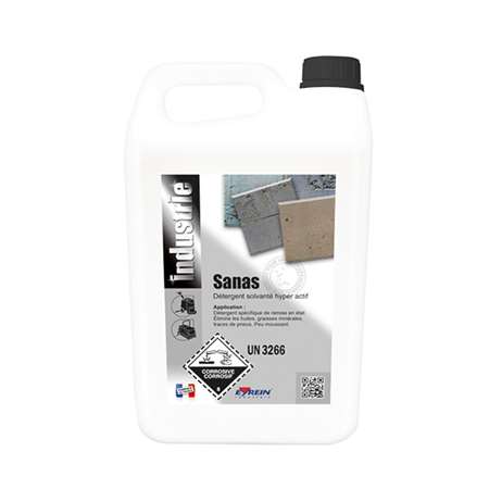 Image de SANAS 5L - Détergent solvanté hyper actif
