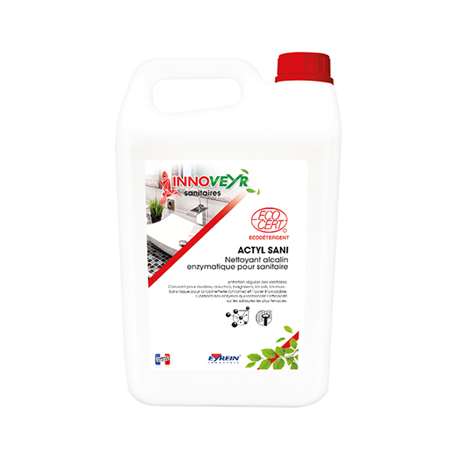 Image de ACTYL SANI 5L - Nettoyant alcalin enzymatique sanitaire