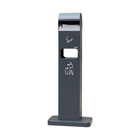Image de CENDRIER CORBEILLE 2L/8L + SERRURE NOIR