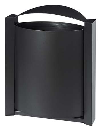 Image de POUBELLE MURALE 40L GRIS MANGANESE ARKEA