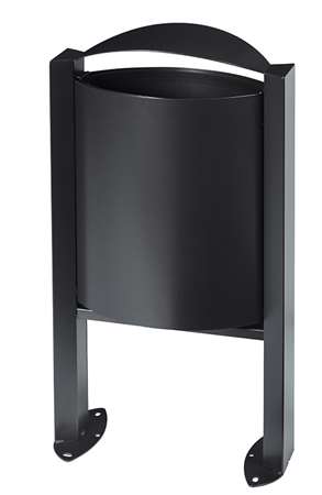 Image de POUBELLE SUR PIEDS 40L GRIS MANGANÈSE ARKEA